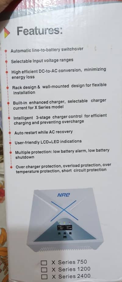 NRE 1000 watt UPS  inverter