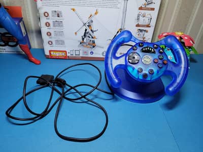 Playstation 1 and X steering wheel