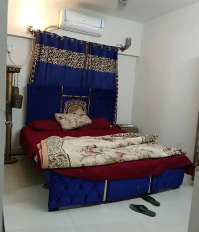 Two bedroom phr day short Time apartment available bahria twon