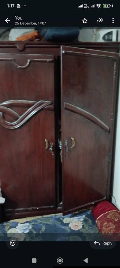 3 door almari used condition average