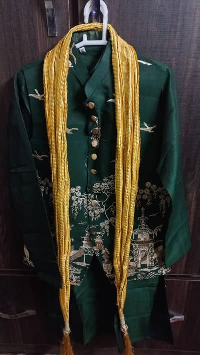 Wedding Suit and Khussas