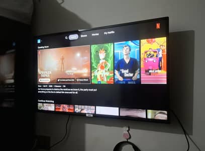 TCL S6500 40 inches brand new condition HDR 4k With box Remort stand