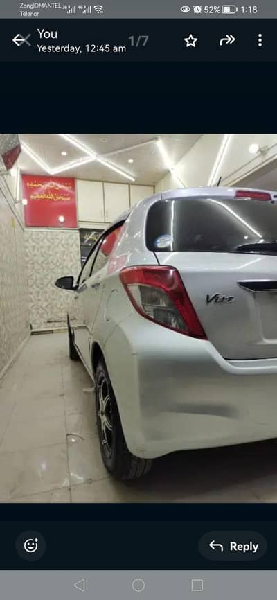 Toyota vitz 2013/ 2017