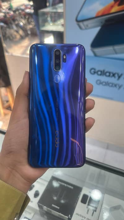 oppo a9 2020 8/128 with box official PTA approved