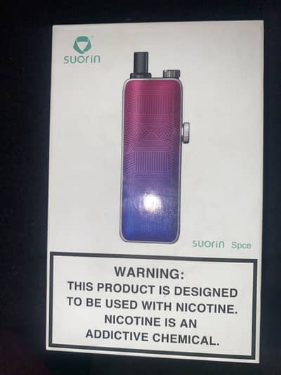 Suorin spce Vape/Pod with extra coil and box