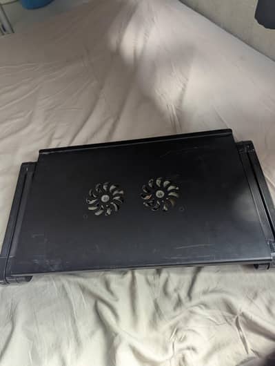 Foldable Aluminum Laptop Stand with Cooling Fans