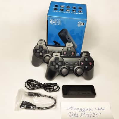 M33 4K Retro Console 64GB-20k Games Tekken3 PS1,PSP WirelessController