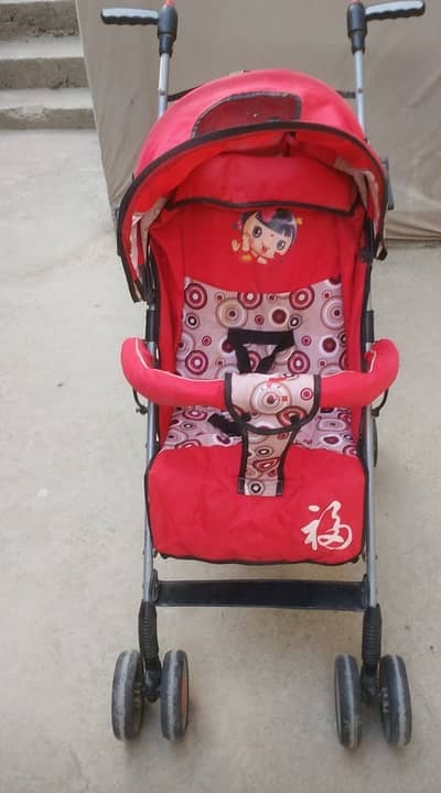Baby stroller in good condition not in use just keeping at store room