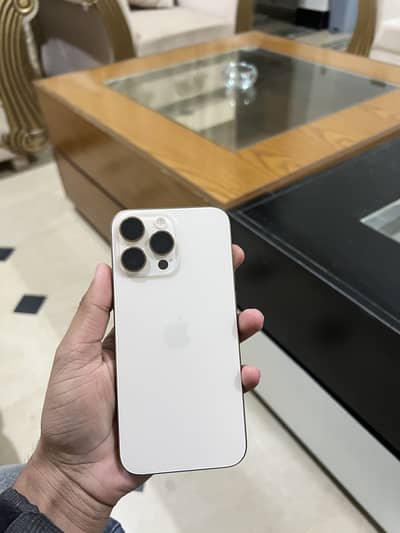 iPhone 16 pro max desert 256 gb non pta 4 month sim time 100 health