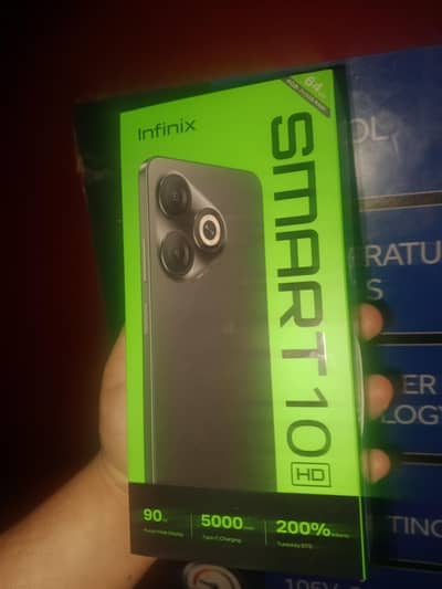 INFINIX SMART 10 HD FOR SALE 10 BY 10 CONDITION ONLY BOX OPEN
