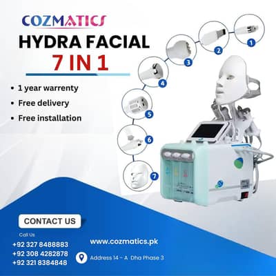 Hydra Facial 7in1, 11in1, 12in1, 14in1, Soprano Titanium, Diode Lader,