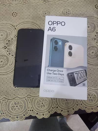 OPPO A6 (8/256GB) just box opened