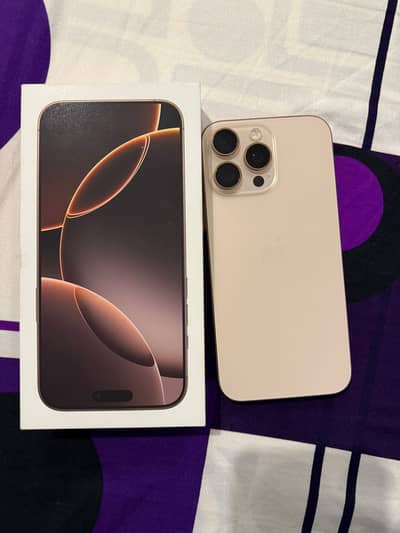 iPhone 16 Pro Max 256GB  Non PTA Full Genuine