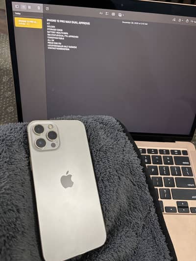 Iphone 12 pro max Dual pta approve