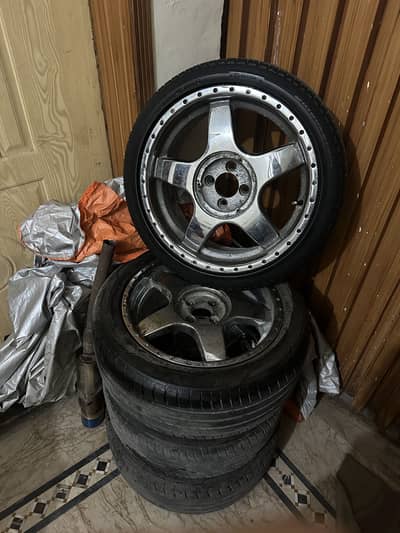 17 inch rims 4 nut 100-114 pcd
