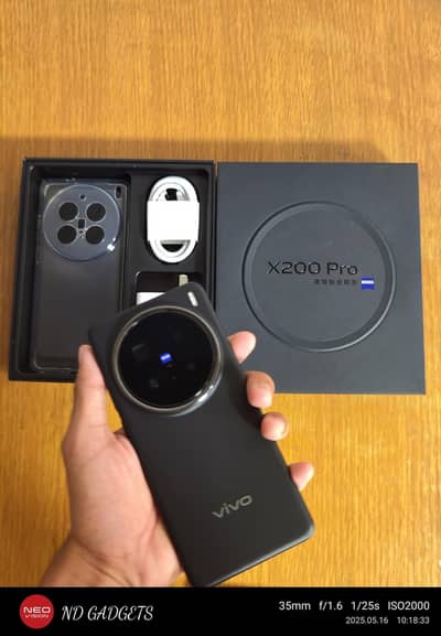 Vivo X200 Pro 16gb 512gb Pta approved official