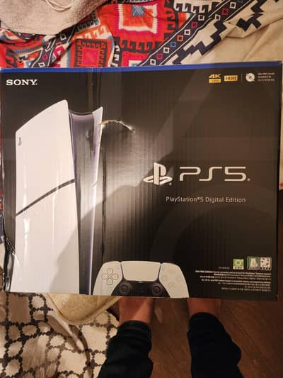 Sony PS5 Slim Digital Edition, No Disc Drive, 1000GB SSD, No Games