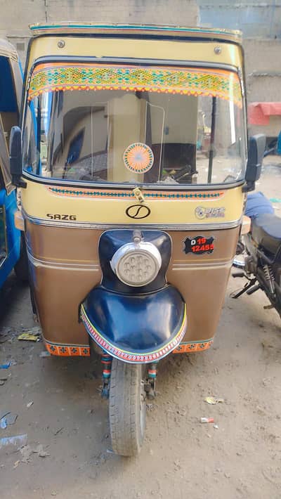 sazgar rikshaw new condition