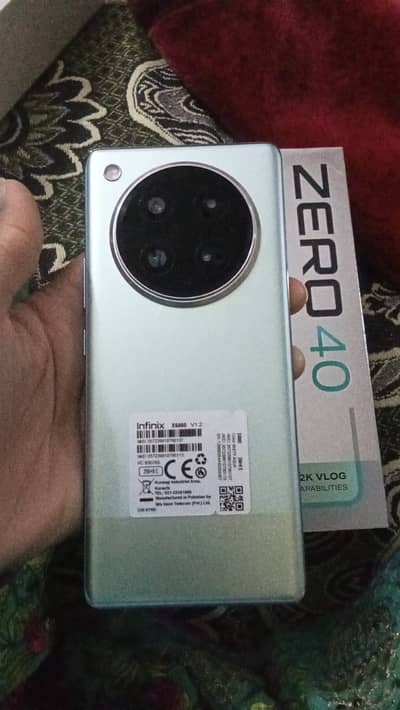 Infinix Zero 40 Just box open.  | Oppo, vivo, Samsung, iphone, Tecno