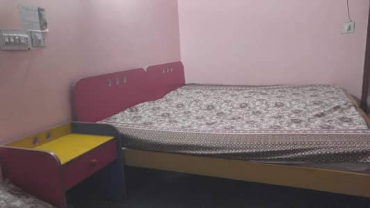 2 bed single bed along with wrodrope and study table kid drover