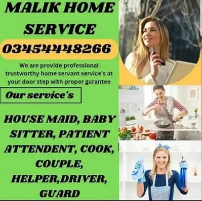 PROFESSIONAL MAID BABY SITTER PATIENT ATTENDENT COOK HELPER CHEF