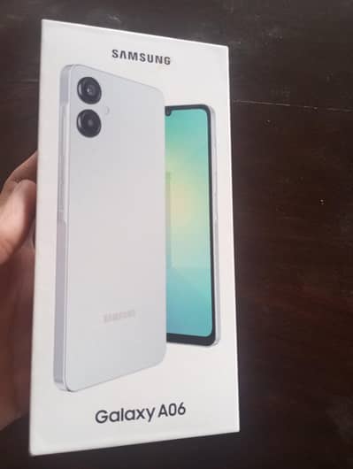 Samsung a06 4/128 with complete box