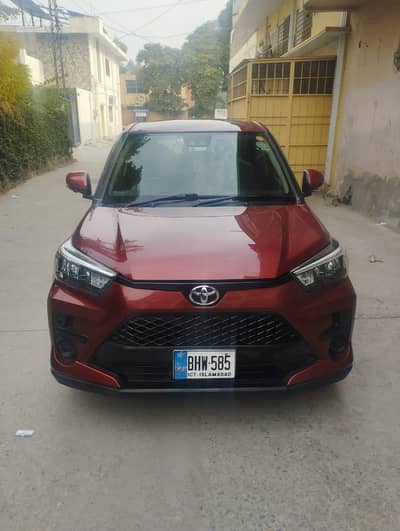 Toyota raise. . . top of the line. . .