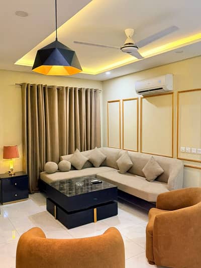 3 Bed Furnished Apartment For Rent In   Zameen Opal , Lahore