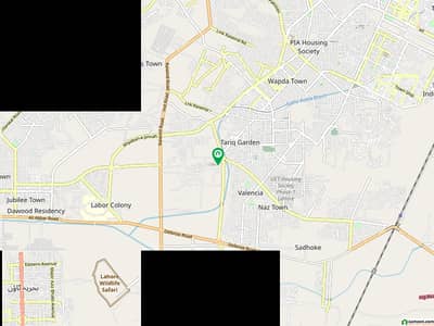 3 marla plot for sale green acer pine avenue road ki back