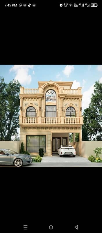 5 Marla Brand New Ultra Spanish Style Double Storey Luxury House Available For Sale In DHA Rahbar Phase 2 Lahore