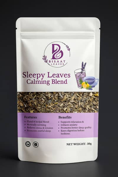Sleepy Leaves Herbal Tea | Deep Sleep & Relaxation | 10% OFF | COD Kar