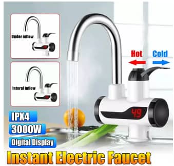 Hot Water Tap Instant Heating Electric Water Heater Faucet,