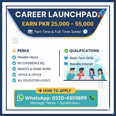 HIRRING FULL-TIME, PART-TIME, ONLINE, OFFICE BASE & HOME BASE STAFF