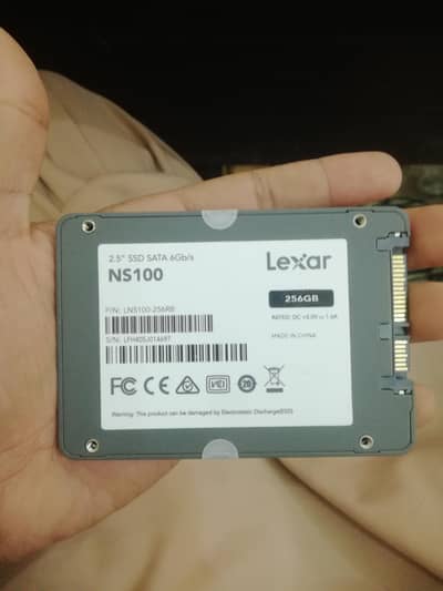 LaXer ssD 256 GB  branded 100 health all ok