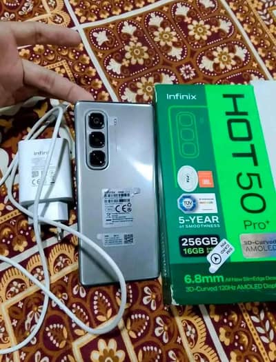 Infinix Hot 50 Pro Plus 12/256 urgent sale wtp no 0327=8931984