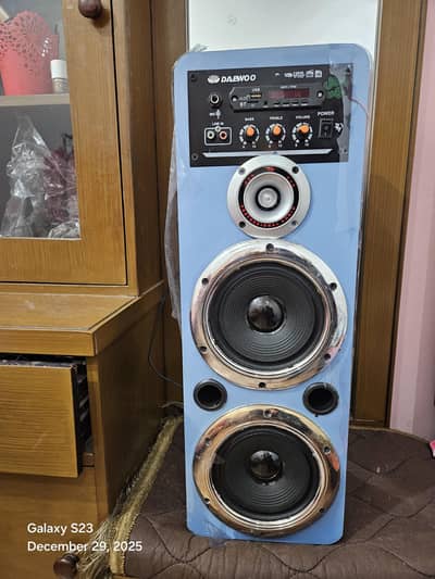Excellent Woofer Speakers with Tweeter Brand New Bluetooth Audionic