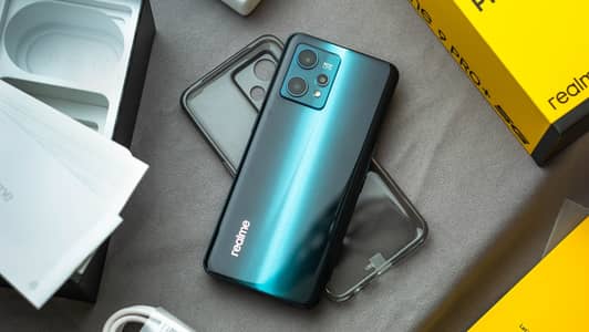 Realme 9 pro plus 10/10 condition with box + original charger