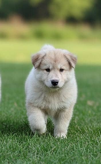 afghan kuchi+ husky female puppy