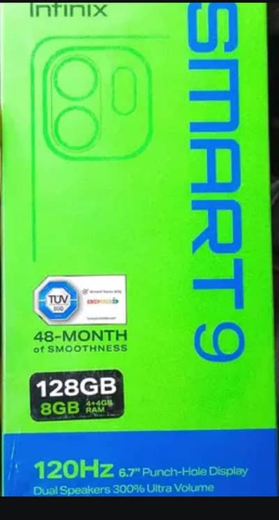 Infinix smart9 4+4/128