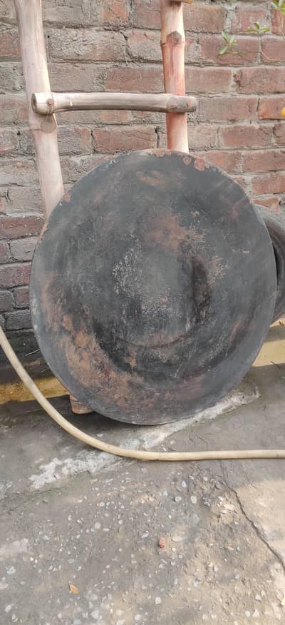 tawa lohe ka hotel restaurant ke liye 26kg weight new condition