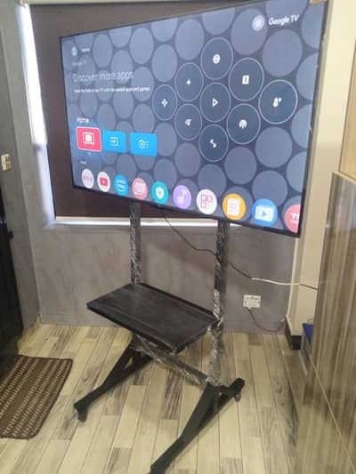 LCD LED tv stand with wheel For office expo meeting school institute