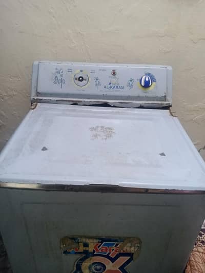 Al karam washing machine