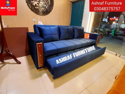 Sofa cum bed/Double cumbed/LShape/Combed/Double bed/Set/Foam Mattress