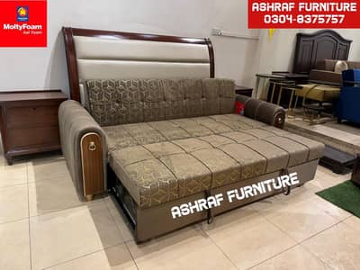 Sofa cum bed/Double cumbed/LShape/Combed/Double bed/Set/Foam Mattress
