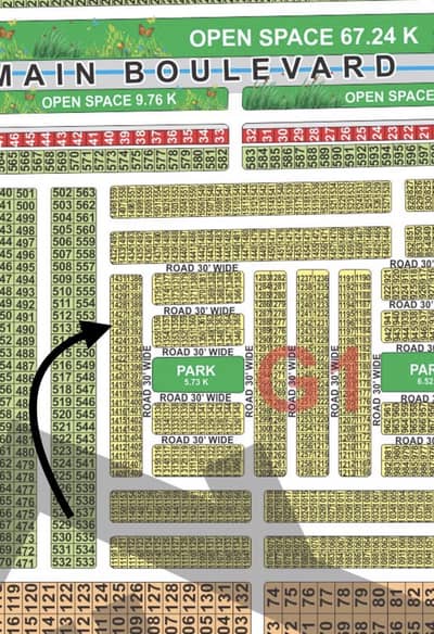 G1 5 Marla Plot For Sale Lda City Lahore