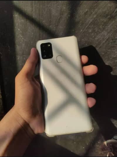 Samsung Galaxy A21s panel change glass crack