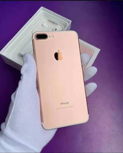 iPhone 7 plus 128gb with complete box whatsapp number 03202367705