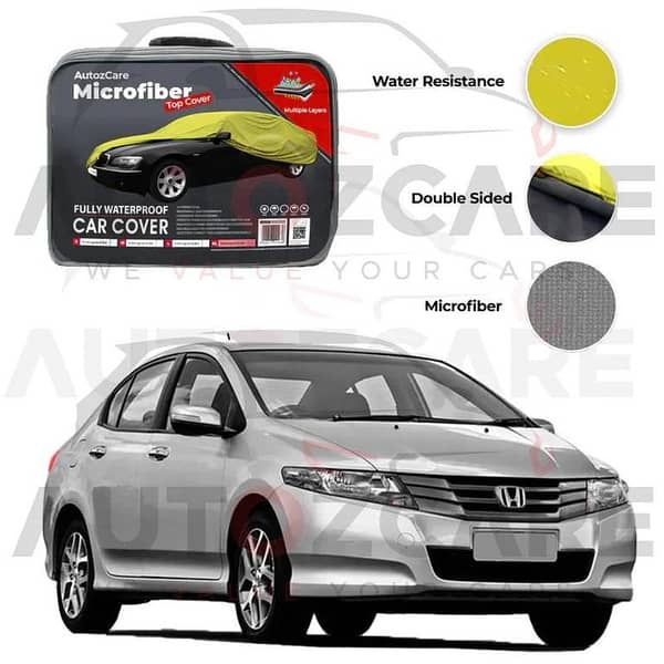 Honda City Microfiber Car Top Cover - Model 2009-2021