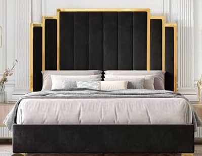 wooden bed king size