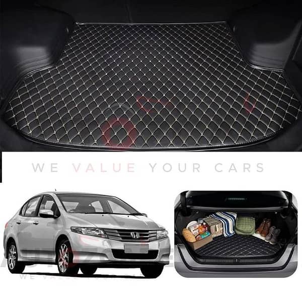 Honda City 7D Custom Car Trunk Mat - Model 2009-2021